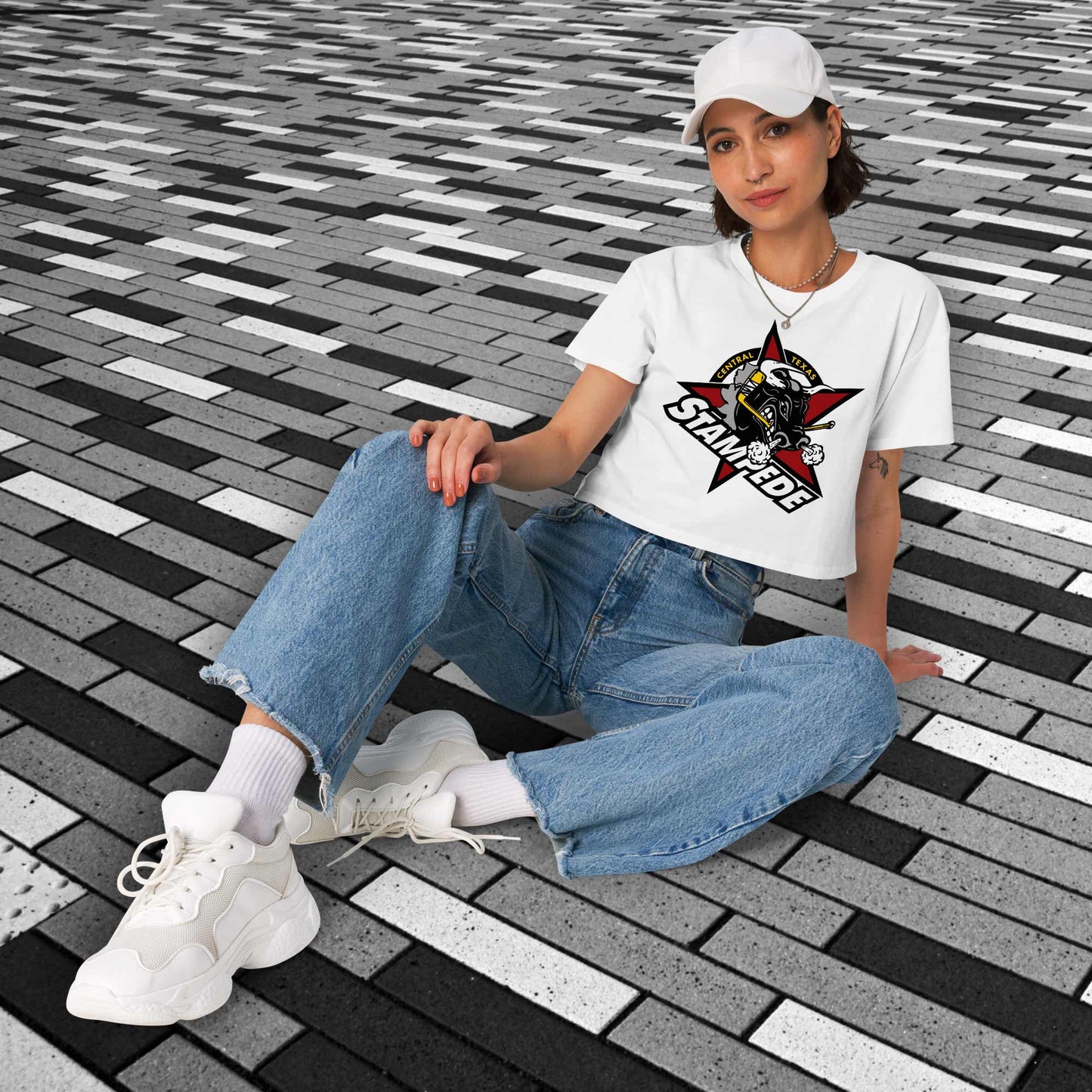 Central Texas Stampede Crop Top