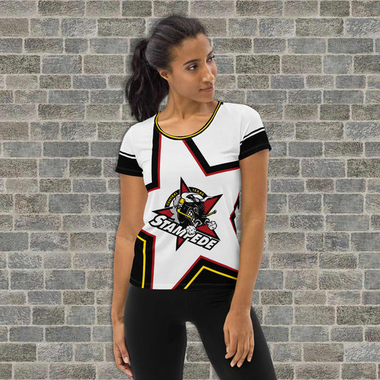 Central Texas Stampede White Jersey Shirt - Women's