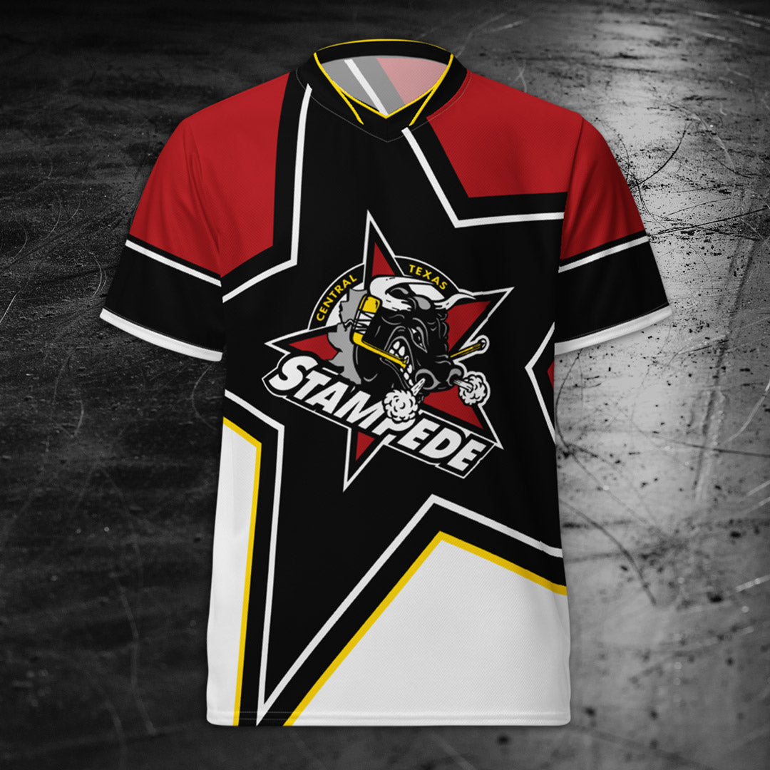 Central Texas Stampede V-Neck Jersey Shirt
