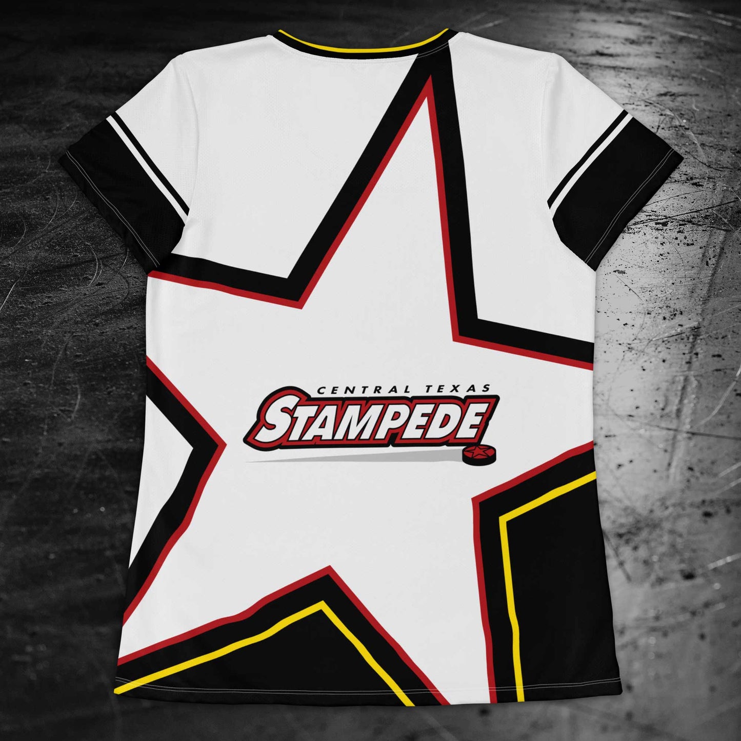 Central Texas Stampede White Jersey Shirt - Women's