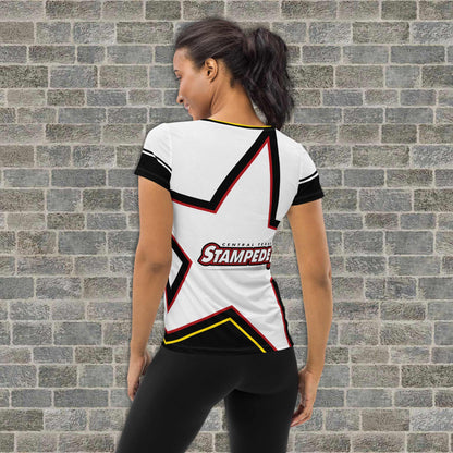Central Texas Stampede White Jersey Shirt - Women's