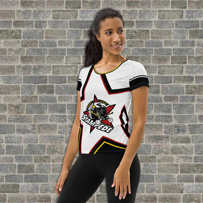 Central Texas Stampede White Jersey Shirt - Women's