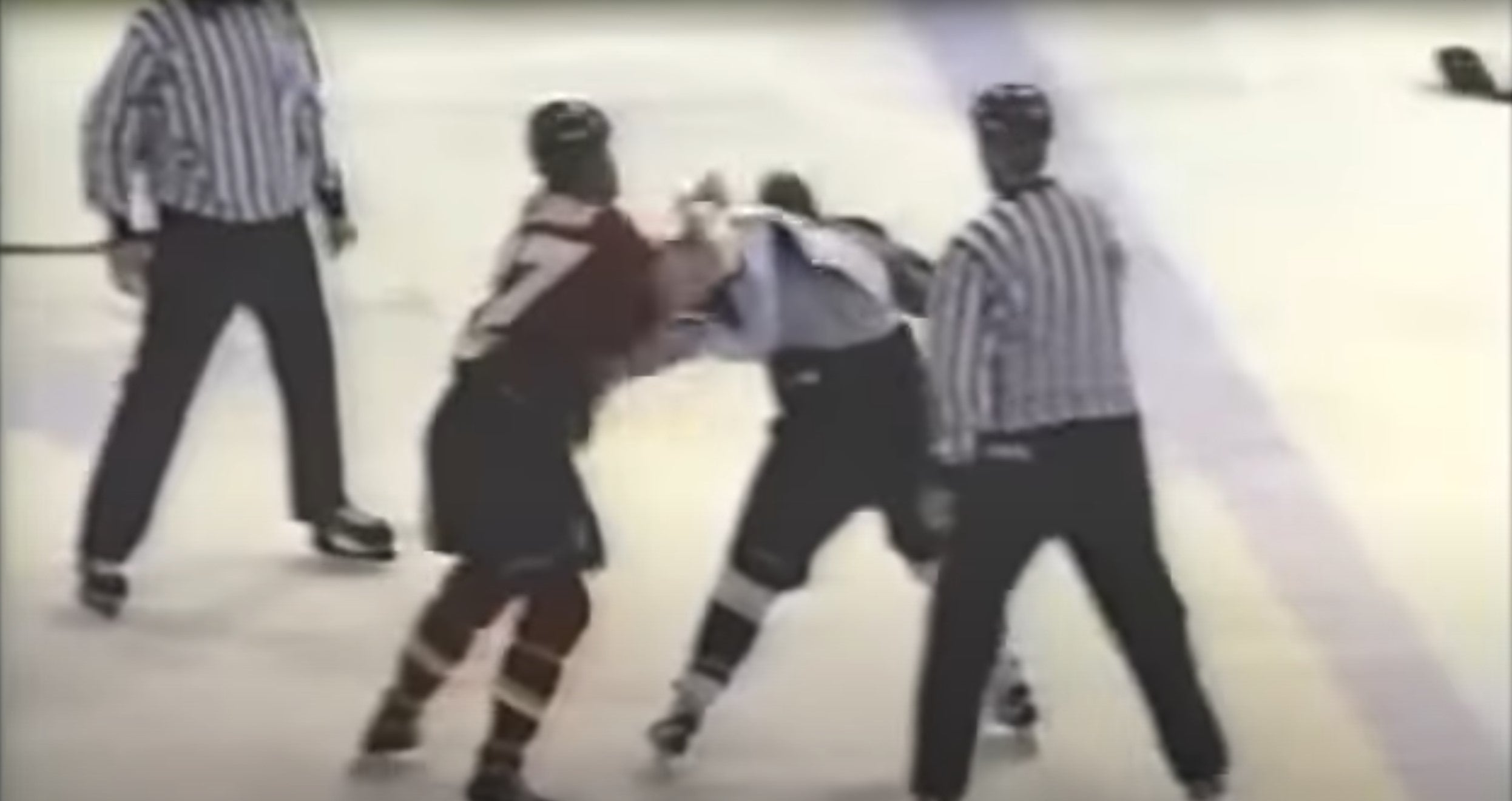 Load video: dustin-mcarthur-of-the-corpus-christi-ice-rays-fights-peter-zurba-of-the-central-texas-stampede