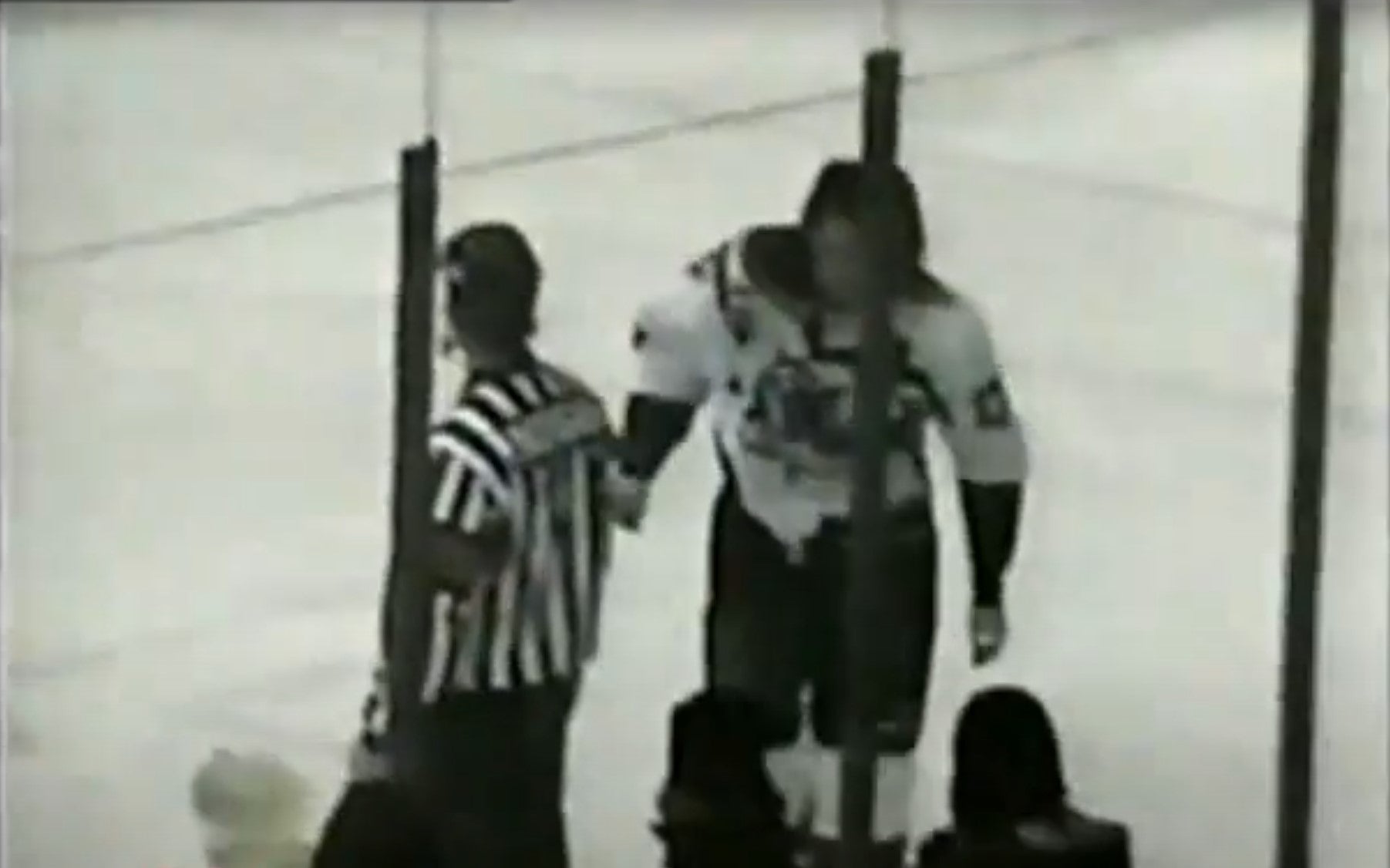 Load video: todd-st-louis-and-peter-zurba-fight-during-a-hockey-contest